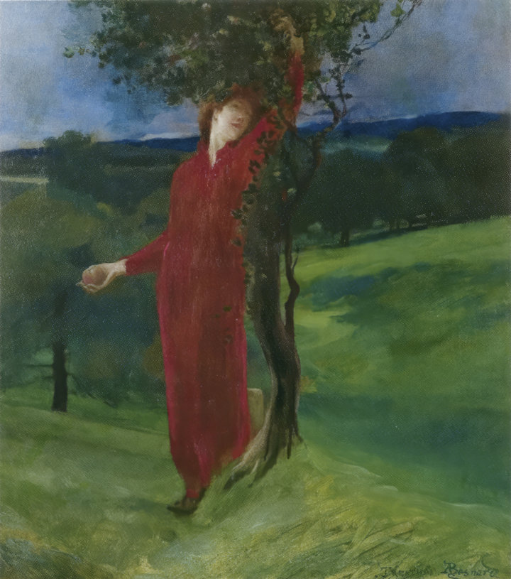 Albert Besnard, Eve, c. 1880–83, oil on canvas, 99 x 73.5 cm, present whereabouts unknown. Illustration from Catalogue Petit Palais, 2016, p. 20 