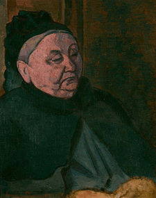 Emile Bernard, The Artist’s Grandmother, 1887, oil on canvas, 55.2 × 44.2 cm, Nelson-Atkins Museum of Art, Kansas City. Purchase: Thomas L. Beckett Fund in memory of Samuel F. Beckett and Ethel K. Beckett, 2017.19. Image courtesy Nelson-Atkins Media Services, Gabe Hopkins