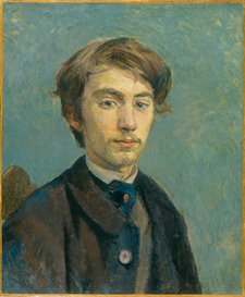 Henri de Toulouse-Lautrec, Emile Bernard, 1885, oil on canvas, 54 × 44.5 cm, Tate. Photo: Tate