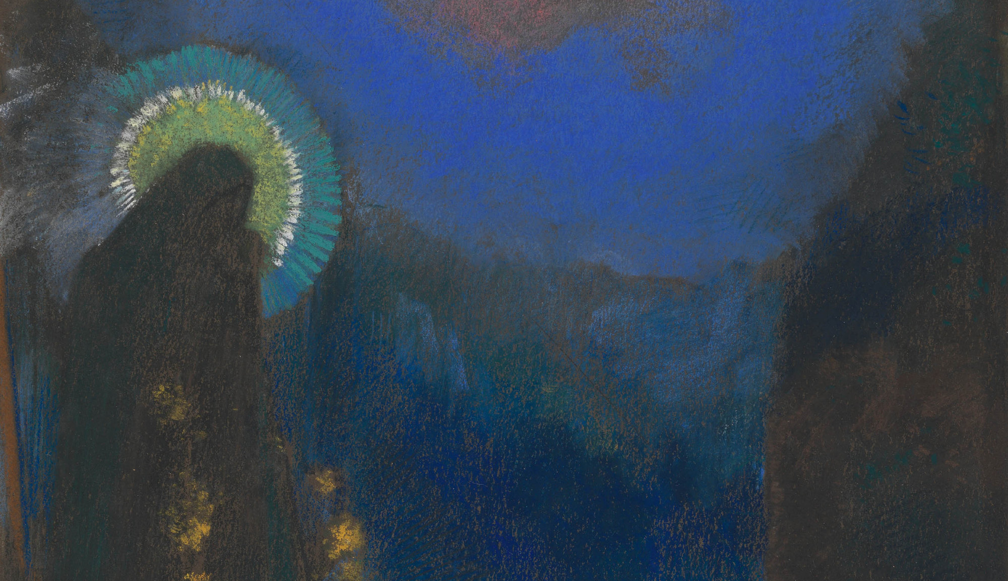 Odilon Redon, The Boat, 1898, Van Gogh Museum, Amsterdam (purchased with support from the Rembrandt Association, the Van Gogh Foundation and the Ministry of Health, Welfare and Culture)