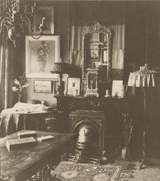 The Interior of Andries Bonger’s Home at 56 Stadhouderskade, 1904. Rijksmuseum, Amsterdam, Andries Bonger Archive, S. Crommelin Bequest
