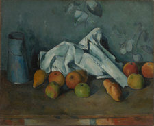 Paul Cézanne, Milk Can and Apples, 1879–80, oil on canvas, 50.2 × 61 cm, The Museum of Modern Art, New York  The William S. Paley Collection. Photo: Digital image, The Museum of Modern Art, New York/Scala, Florence