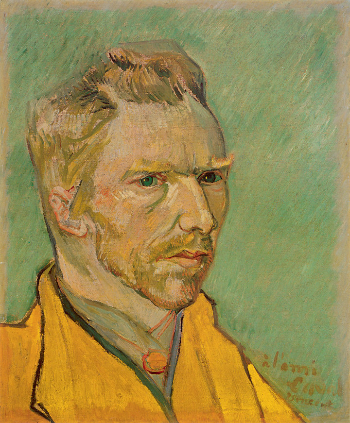 Vincent van Gogh, Self-Portrait, 1888, oil on canvas, 46 × 38 cm, private collection