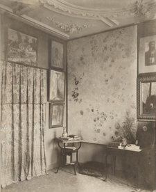 The Interior of Andries Bonger’s home at 56 Stadhouderskade, 1904. Rijksmuseum, Amsterdam, Andries Bonger Archive, S. Crommelin Bequest