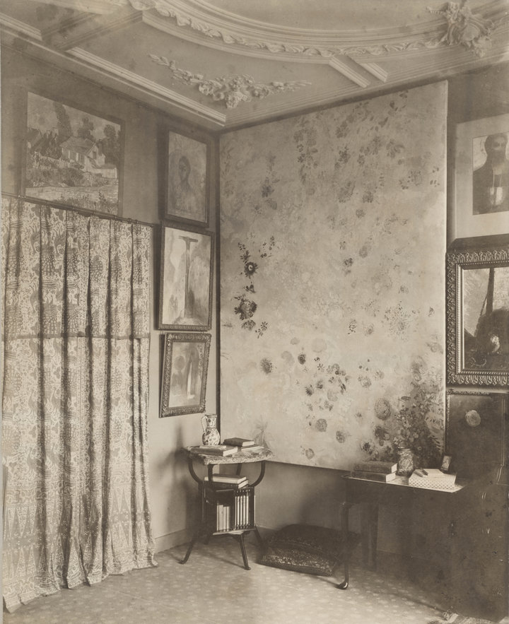 The Interior of Andries Bonger’s home at 56 Stadhouderskade, 1904. Rijksmuseum, Amsterdam, Andries Bonger Archive, S. Crommelin Bequest