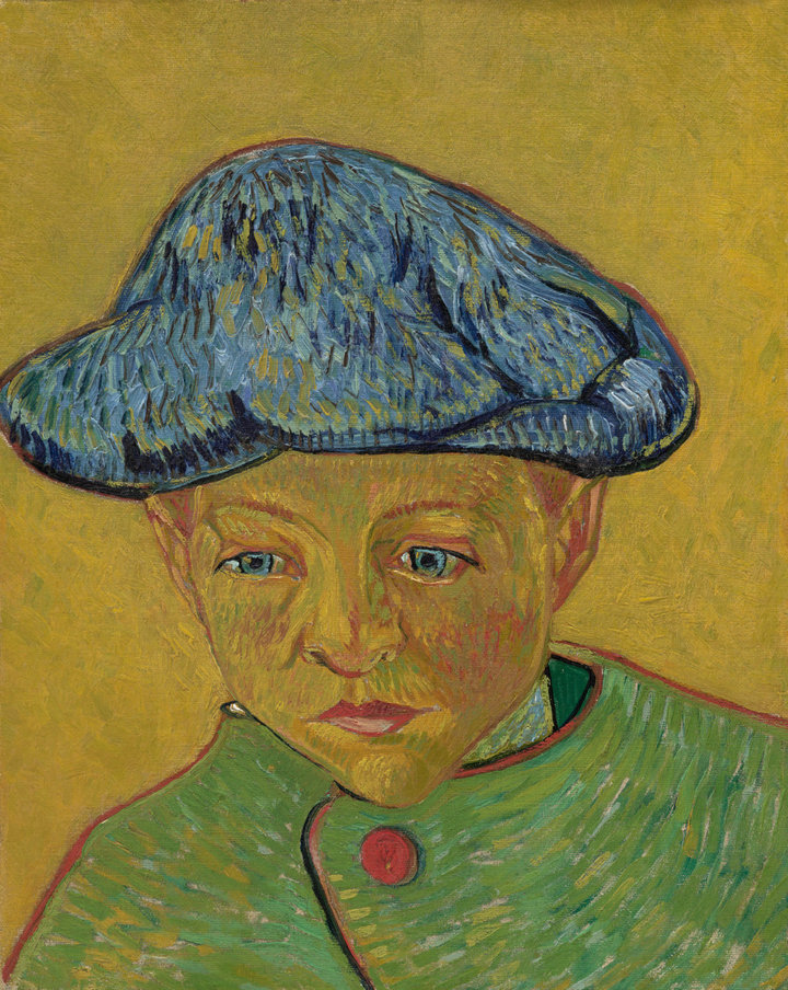 Vincent van Gogh, Portrait of Camille Roulin, 1888, oil on canvas, 43.2 × 34.9 cm, Philadelphia Museum of Art, Philadelphia, Gift of Mr and Mrs Rodolphe Meyer de Schauensee, 1973