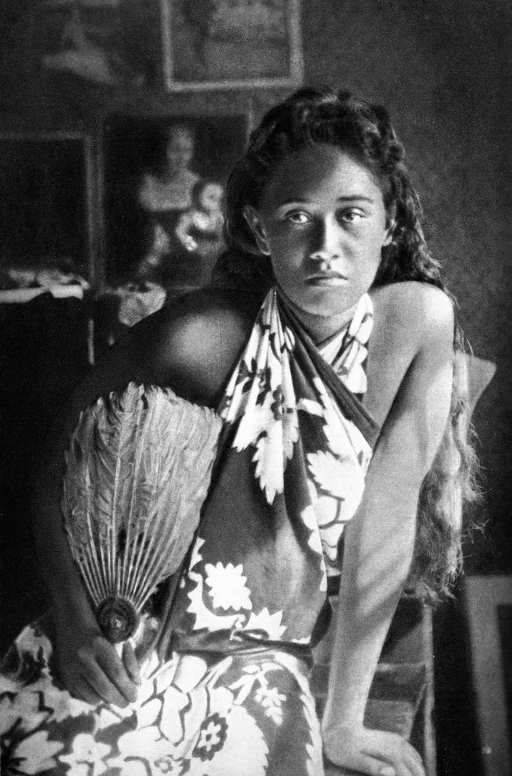 Louis Grelet, photo of Tohotaua, 1902, illustrated in Bengt Danielsson, Gauguin in the South Seas, 1965, pl. 49, p. 241