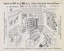 Jean-Marie Boyer, ‘Clou Universel Automatique’, promotional brochure, Paris, c. 1916. The Art Institute of Chicago, André Mellerio Papers, Ryerson and Burnham Art and Architecture Archives