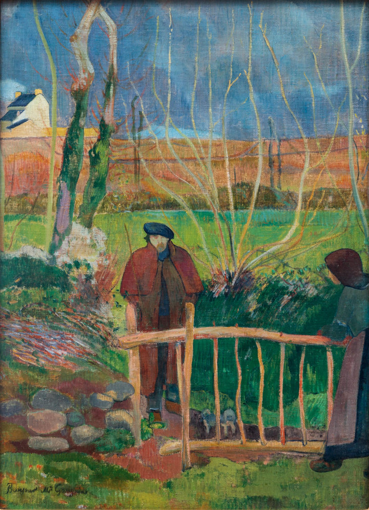 Paul Gauguin, Bonjour Monsieur Gauguin, 1889, oil on canvas, 74.9 x 54.8 cm, The Armand Hammer Collection, Gift of the Armand Hammer Foundation, Hammer Museum, Los Angeles