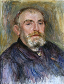 Portrait of artist Henry Lerolle (1848–1929) by Pierre-Auguste Renoir, c. 1895. Oil on canvas, 45.4 × 35 cm. Private collection