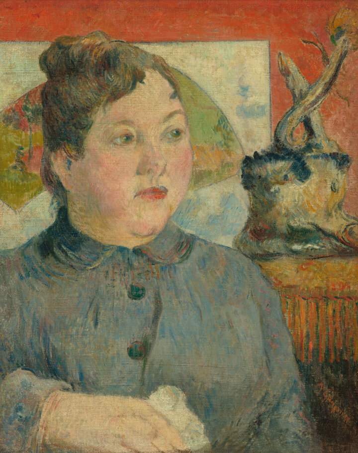 Paul Gauguin, Madame Alexandre Kohler, 1887/1888, oil on canvas, 46.3 × 38 cm, National Gallery of Art, Washington, DC, Chester Dale Collection