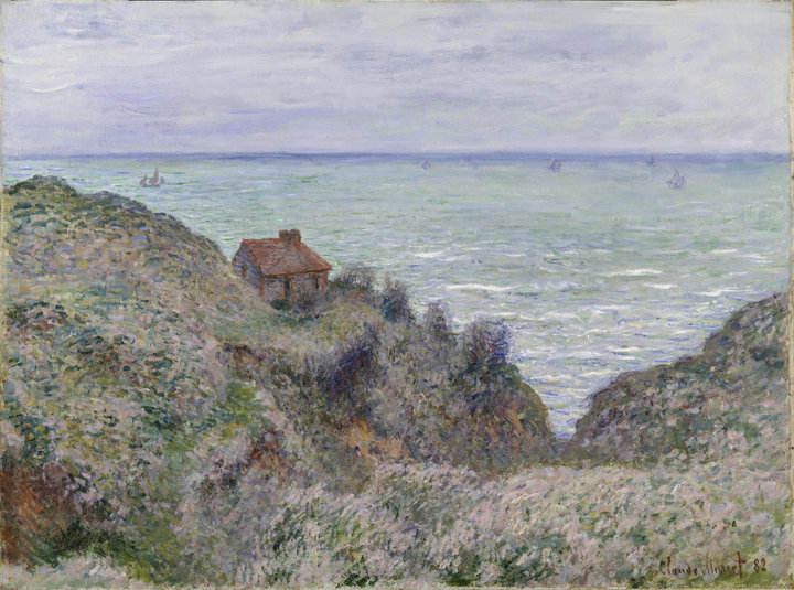 Claude Monet, Cabin of the Customs Watch, 1882, oil on canvas, 61 × 81.9 cm, Metropolitan Museum of Art, New York Bequest of Julia B. Engel, 1984 Photo: copyright The Metropolitan Museum of Art/Art Resource/Scala, Florence