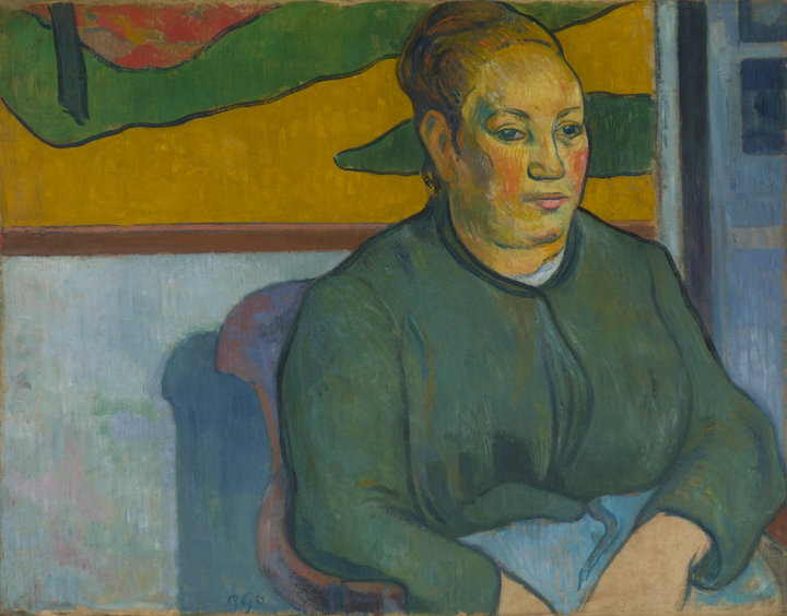 Paul Gauguin, Madame Roulin, 1888, oil on canvas, 50.5× 63.5 cm, Saint Louis Art Museum, funds given by Mrs Mark C. Steinberg