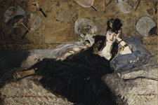 Edouard Manet The Lady with Fans, 1873, Paris, Musée d’Orsay, Gift of Mr and Mrs Ernest Rouart, 1930. Photo: RMN-Grand Palais (musée d'Orsay) / Hervé Lewandowski